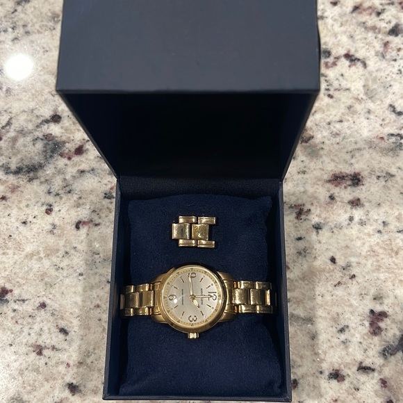 Anne Klein Gold Link Watch - Picture 2 of 16